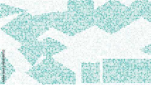 Random size squares halftone texture background