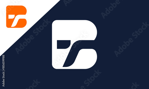 BT letter graphic logo