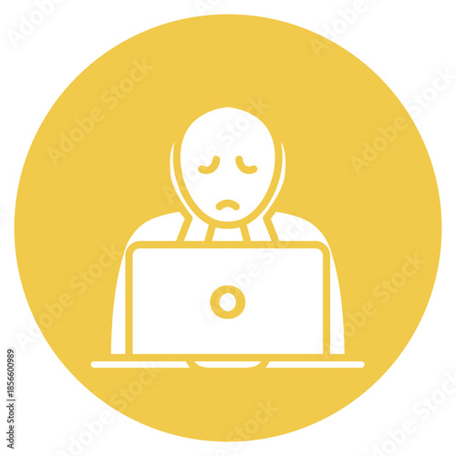 Mood Disorders icon vector image. Can be used for Psychology.