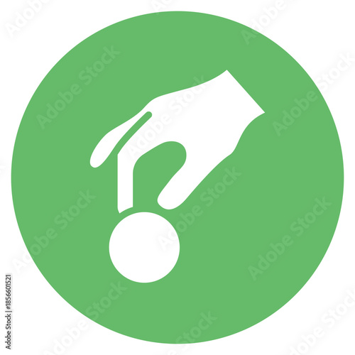 Insert Coin icon vector image. Can be used for Laundry.