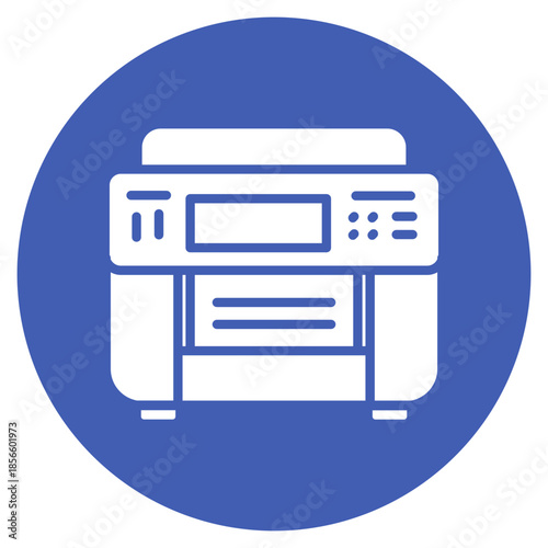 Copy Machine icon vector image. Can be used for Printing.