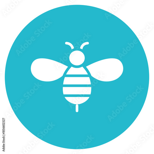 Honeybee icon vector image. Can be used for Carnival.