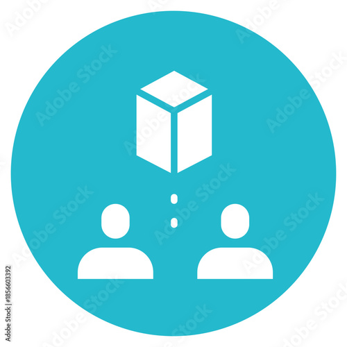 Demand icon vector image. Can be used for Supply Chain.