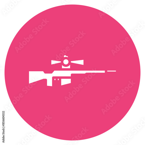 Sniper icon vector image. Can be used for Shooting.