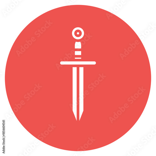 Sword icon vector image. Can be used for Fairytale.