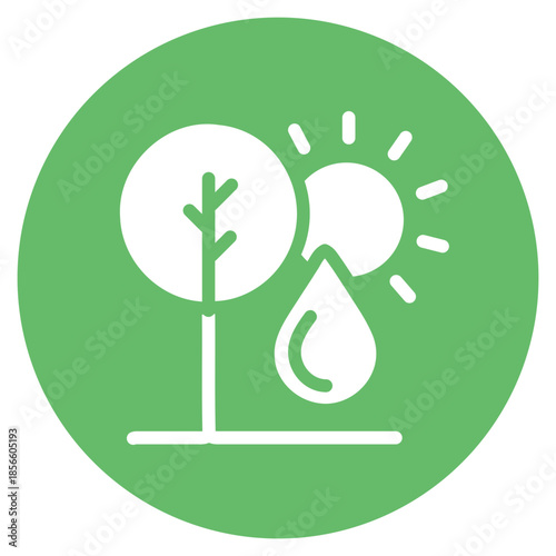 Natural Resources icon vector image. Can be used for Global Warming.