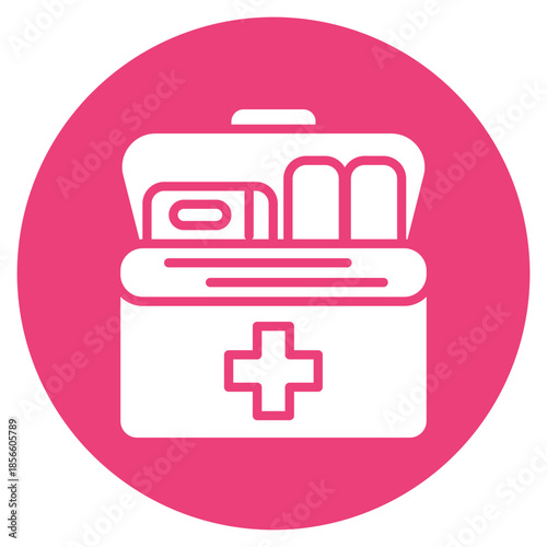 First Aid Kit icon vector image. Can be used for Nursing.