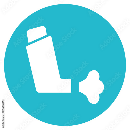 Inhalants icon vector image. Can be used for Addiction.