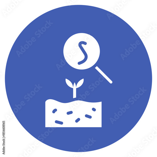Soil Testing icon vector image. Can be used for Agriculture.