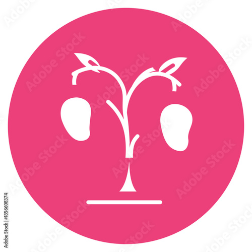 Mango Tree icon vector image. Can be used for Agriculture.
