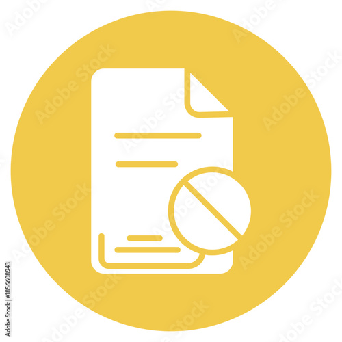 Read Only File icon vector image. Can be used for Documents And Files.