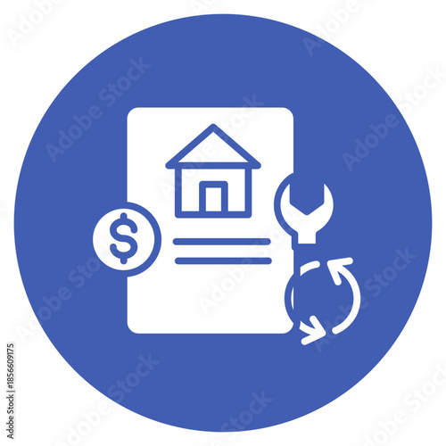 Loan Modification icon vector image. Can be used for Credit And Loan.