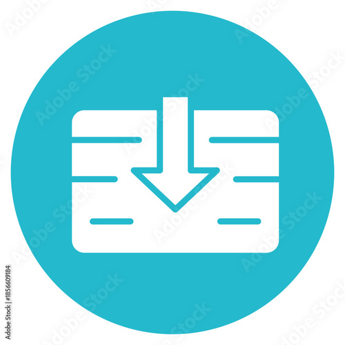 Overdraft icon vector image. Can be used for Credit And Loan.