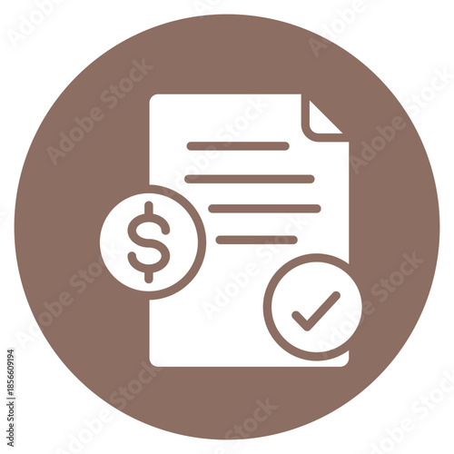 Payment History icon vector image. Can be used for Credit And Loan.