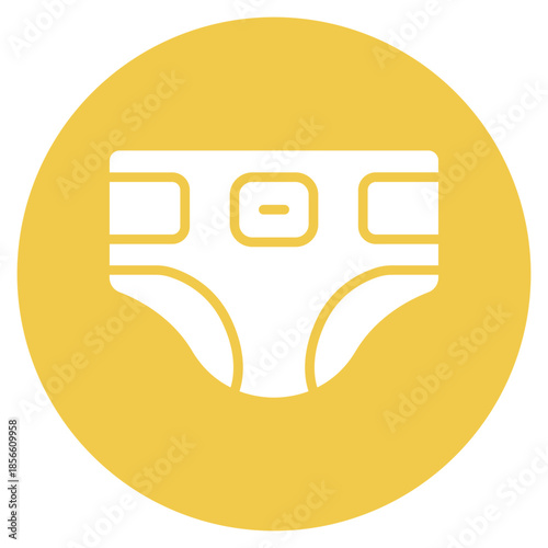 Nappy Rash Cream icon vector image. Can be used for Maternity.