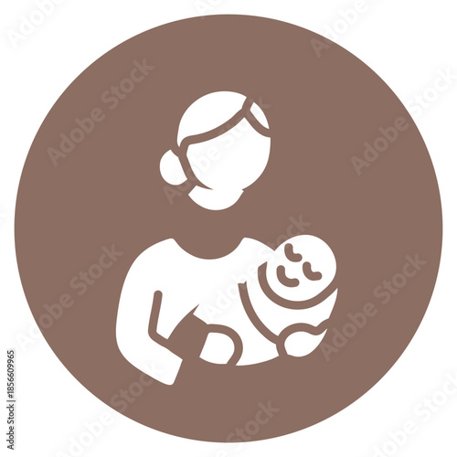 Postnatal Care icon vector image. Can be used for Maternity.