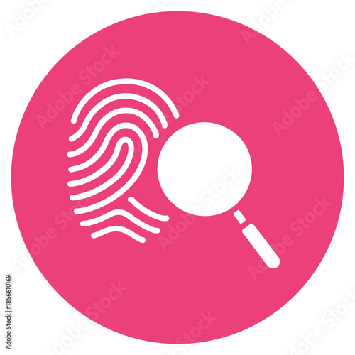 DNA Evidence icon vector image. Can be used for Crime Investigation.