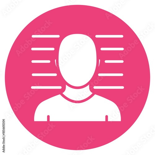 Mugshot icon vector image. Can be used for Crime Investigation.