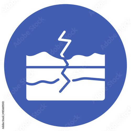 Tectonic Plate icon vector image. Can be used for Geography.