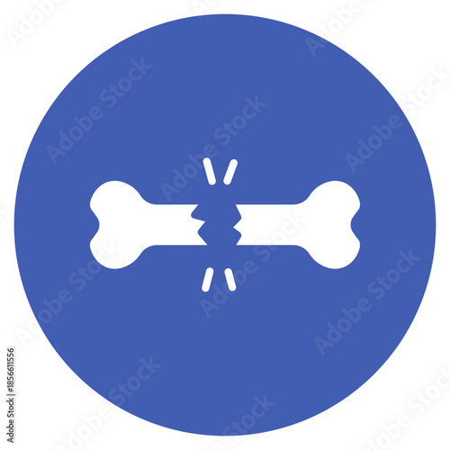 Bone Fragment icon vector image. Can be used for Archeology.