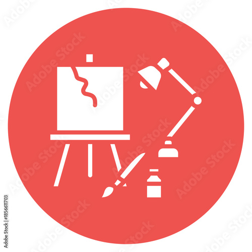 Conservation Lab icon vector image. Can be used for Archeology.