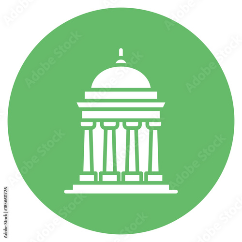Historic Monument icon vector image. Can be used for Archeology.