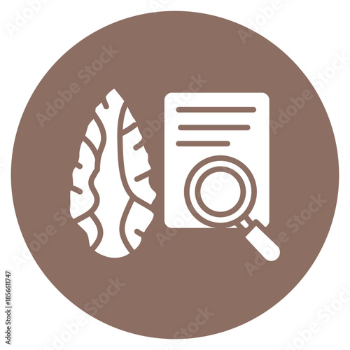 Lithic Analysis icon vector image. Can be used for Archeology.