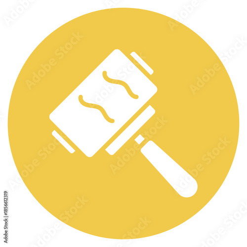 Lint Roller icon vector image. Can be used for Laundry.