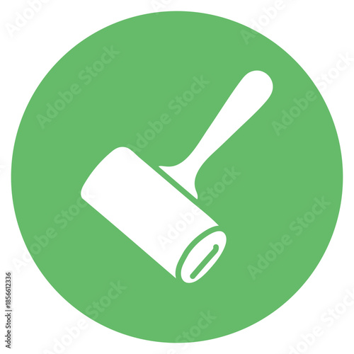 Lint Brush icon vector image. Can be used for Laundry.
