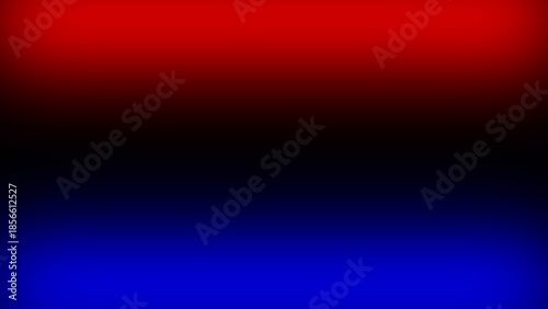 A deep red fades to black then to bright blue in a smooth vertical gradient background