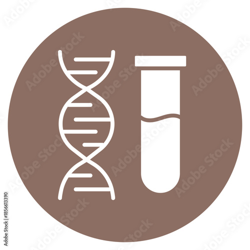 DNA Test icon vector image. Can be used for Tuberculosis.