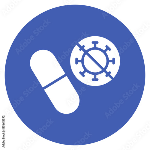 Drug Resistance icon vector image. Can be used for Tuberculosis.