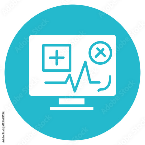 Medical Chart icon vector image. Can be used for Tuberculosis.