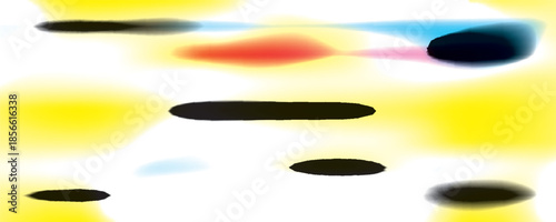 Blurred line cage gradient overlay design movement