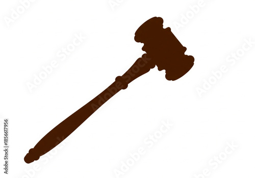 vector illustration of a hammer