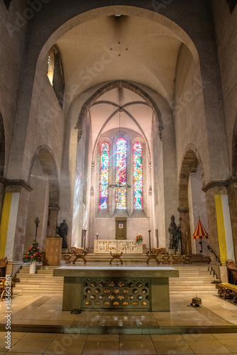 the little church in Echternach in Luxembourg