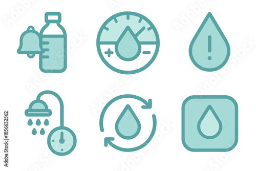 Water usage management tools for monitoring and alerting people