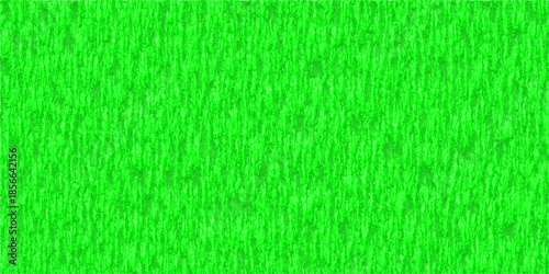 Vibrant bright green textured background resembling a lush lawn or fuzzy fabric.