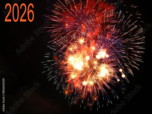 Feuerwerk Neujahr 2026