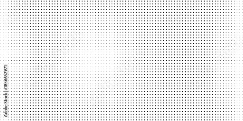 Set of halftone dots gradient pattern texture isolated on white background. Straight dotted spots using halftone circle dot raster texture. Vector blot half tone collection.