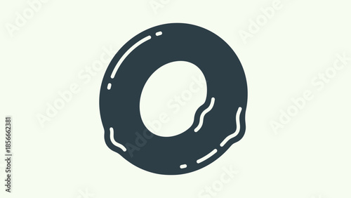 yin yang symbol made of spheres