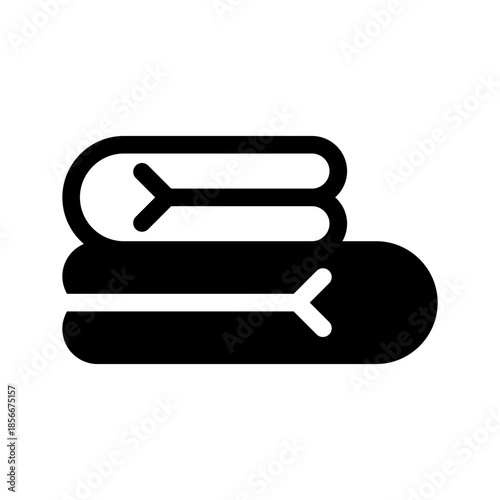 Towel Icon Vector Symbol Design Illustration