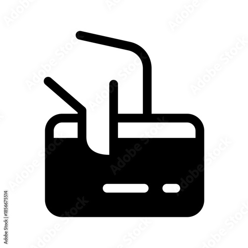 Pay By Card Icon Vector Symbol Design Illustration