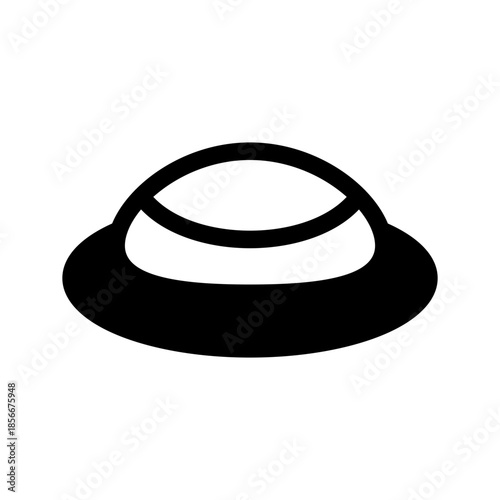 Flatbread Icon Vector Symbol Design Illustration