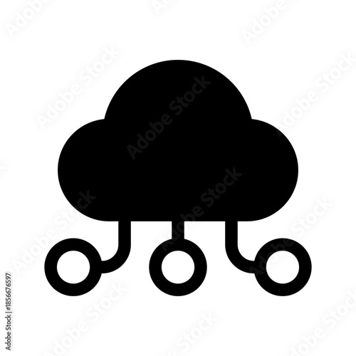 Cloud Icon Vector Symbol Design Illustration