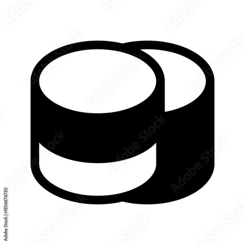 Coint Icon Vector Symbol Design Illustration
