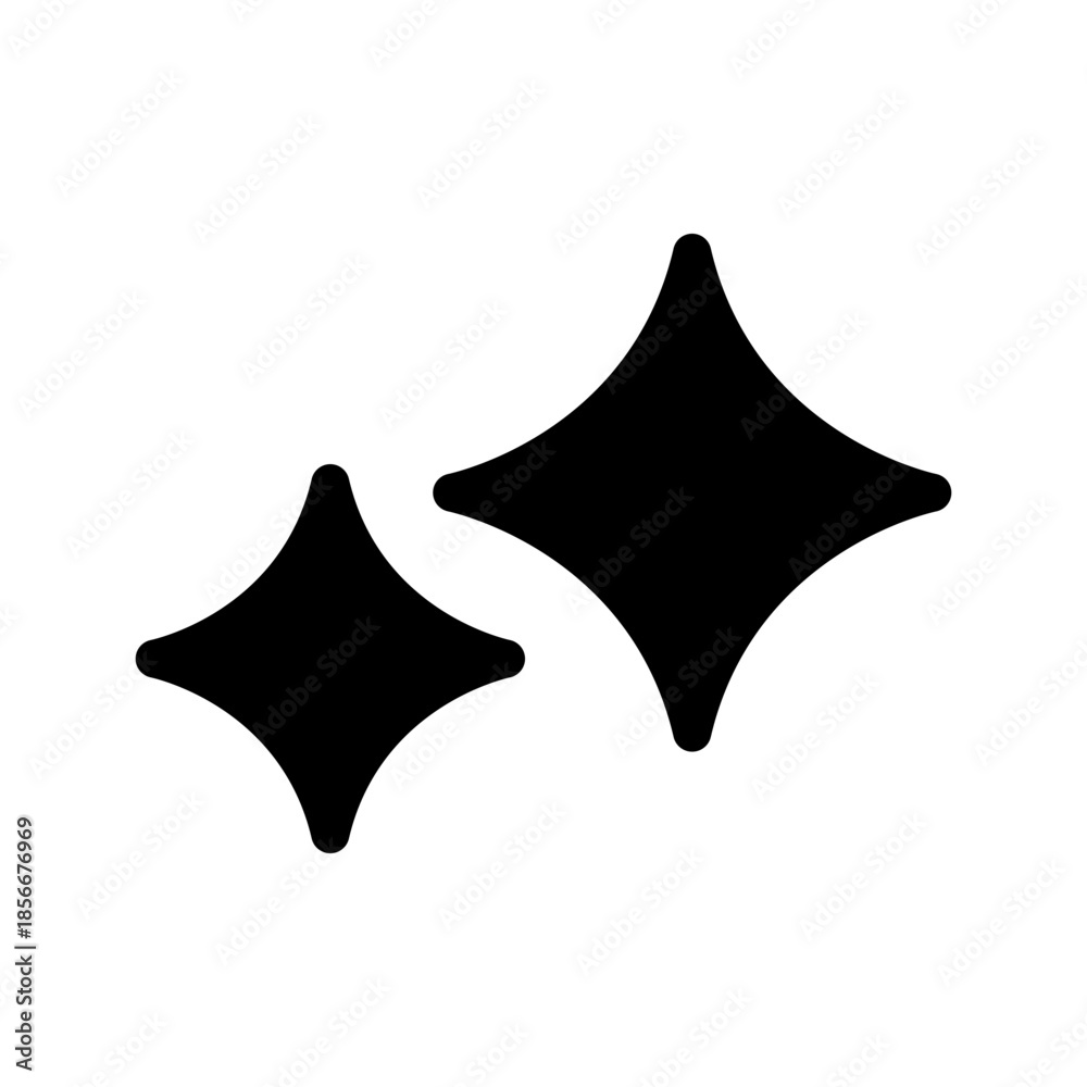 Fototapeta premium Shine Icon Vector Symbol Design Illustration