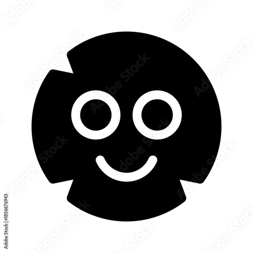 Facial Mask Icon Vector Symbol Design Illustration