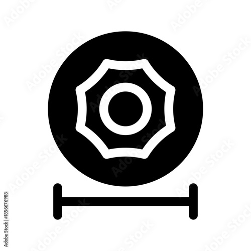 Astrometry Icon Vector Symbol Design Illustration