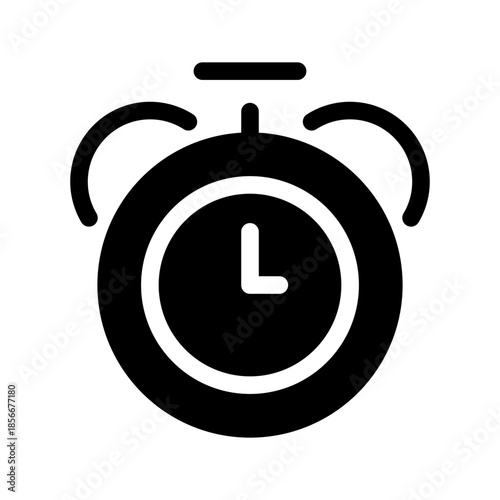 Alarm Icon Vector Symbol Design Illustration